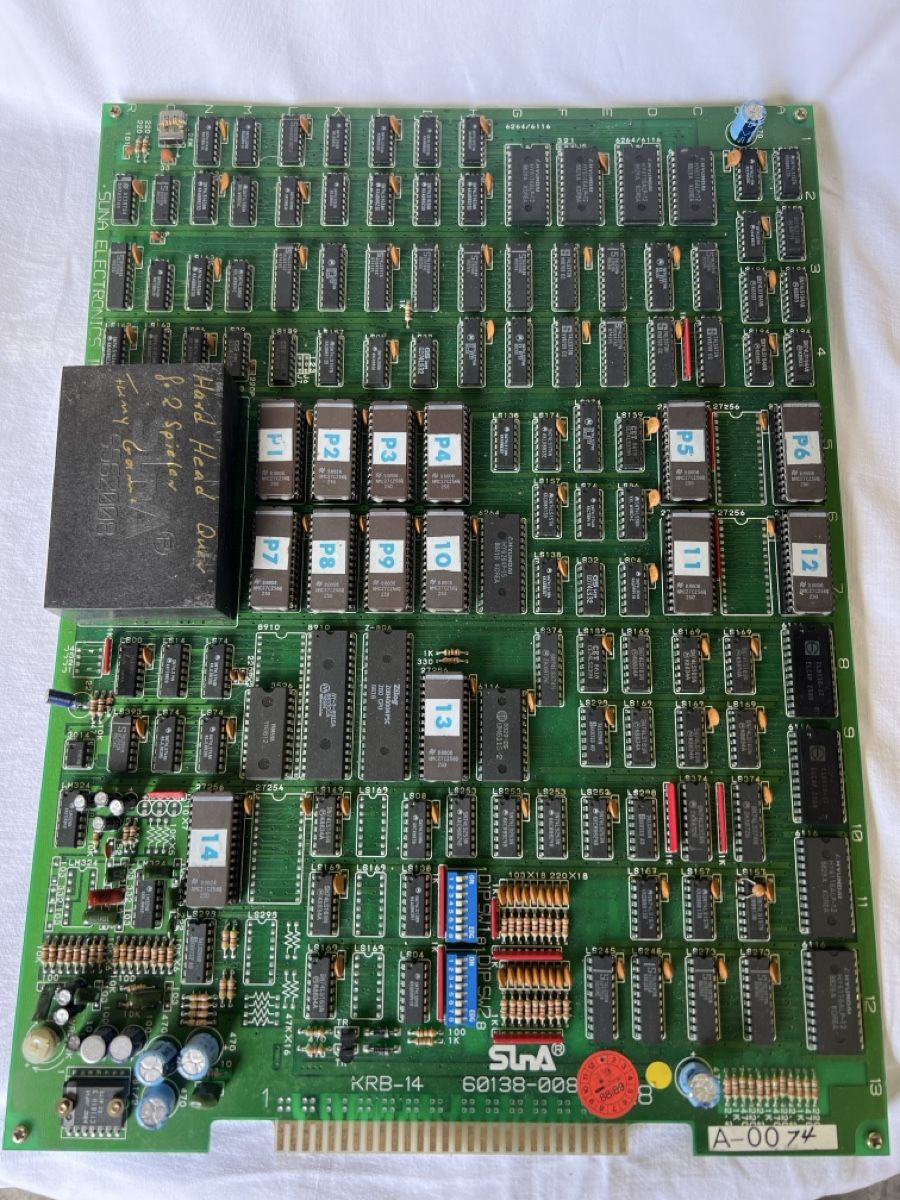 Slot Machine: Hard Head Suna PCB ungeprüft – Difettoso da Nänikon venduto da Flipperbar