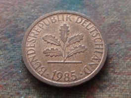 DEUTSCHLAND 1 Pfennig 1985