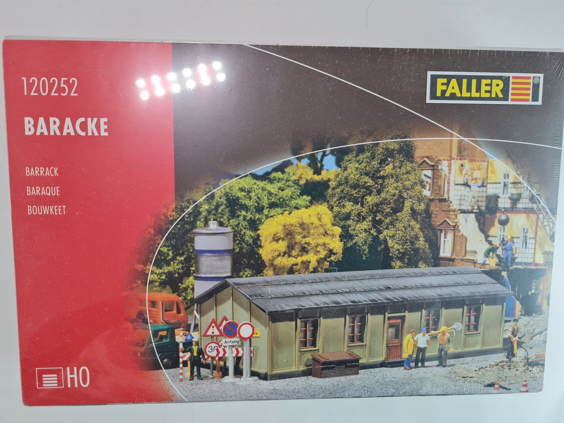Faller Modelleisenbahnen: FALLER 120252 Baracke H0 1:87 – Neu (gemäss Beschreibung) aus Blumenstein von Funicorn