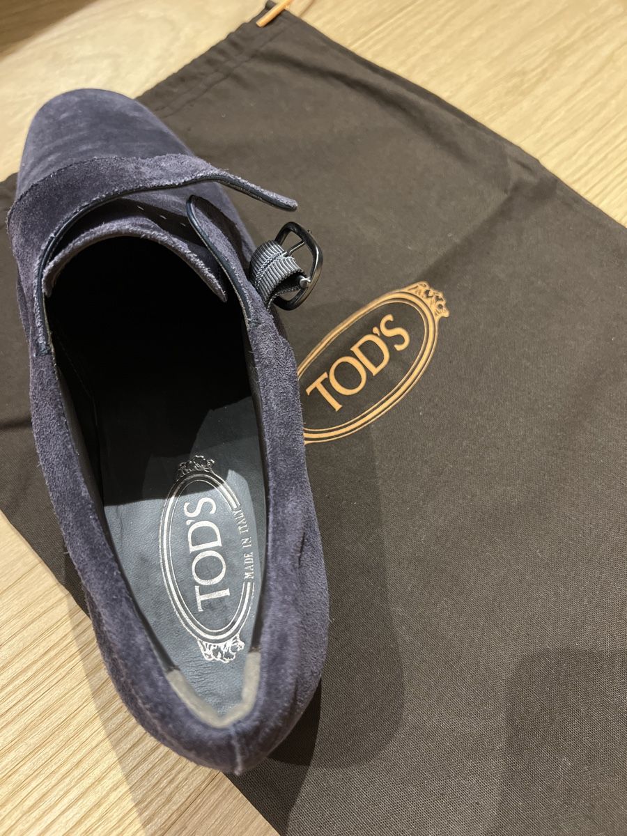 Tod'S Scarpe da uomo: Dark Blue/Violet Tods Size 8.5 – Usato da Zürich venduto da AVSK 2