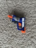 Nerf Pistole blau orange gebraucht