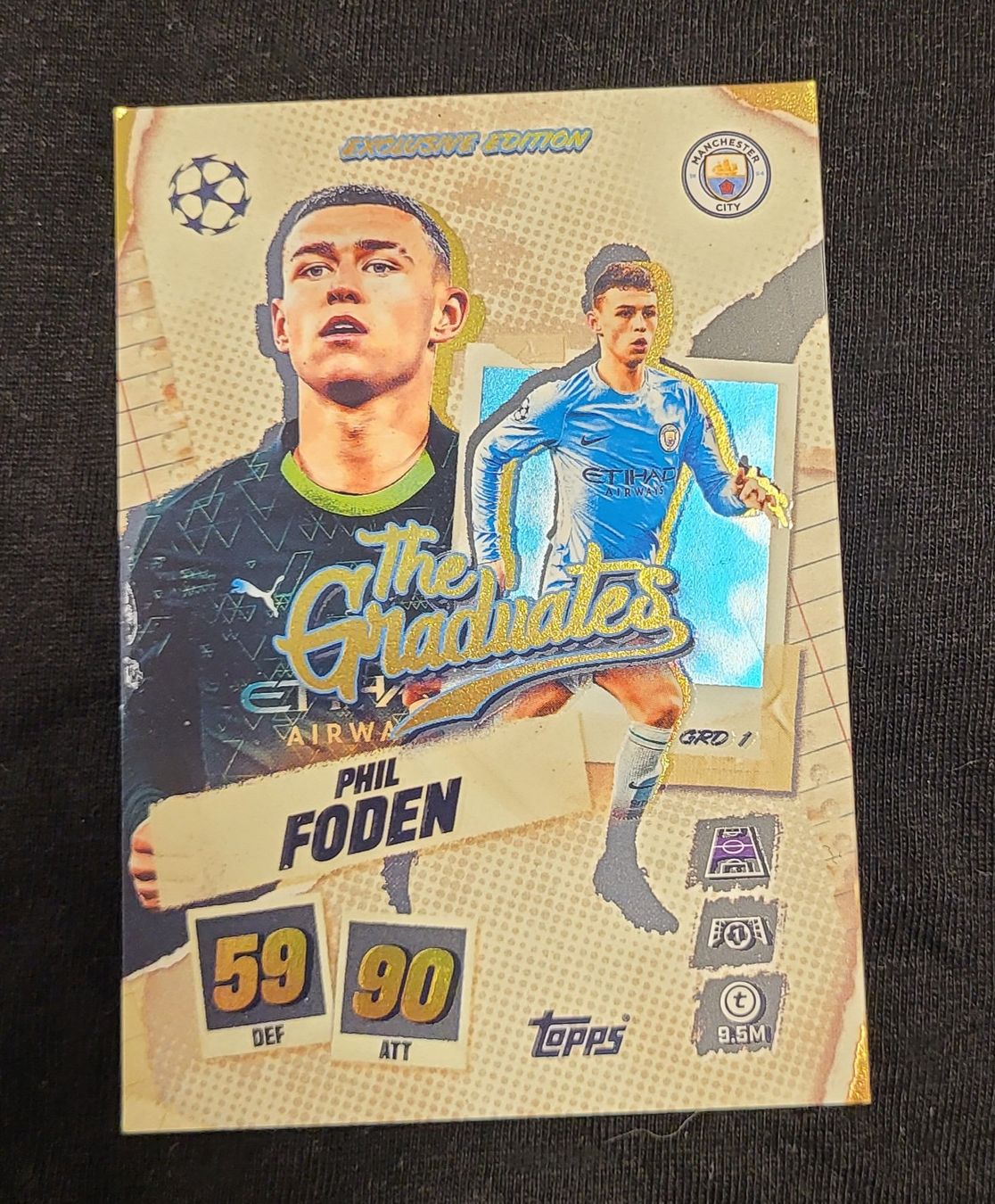 Topps Carte collezionabili: Match Attax Phil Foden GRD 1 – Usato da Gossau SG venduto da Ak0