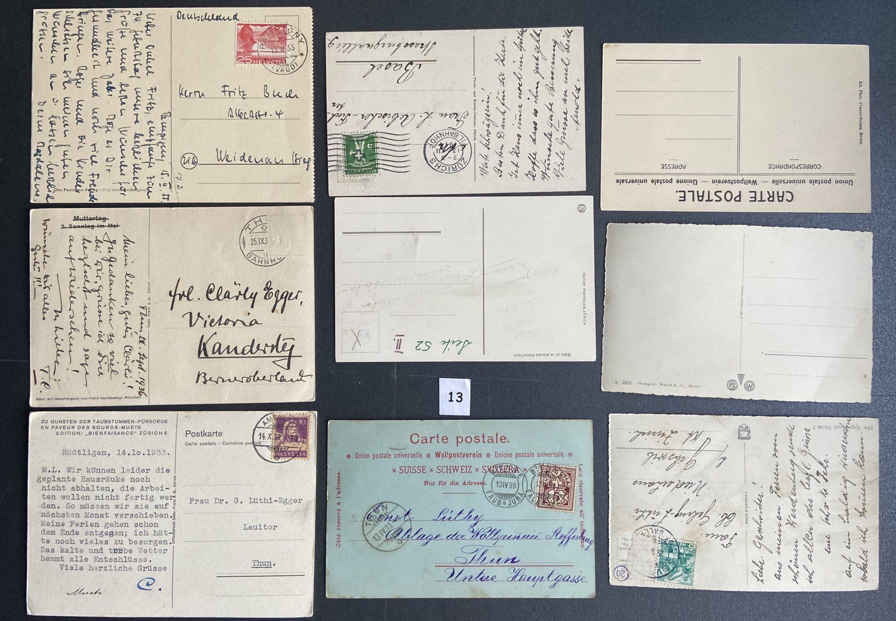 Cartoline postali: 18 er Set Ansichtskarten    13,16 – Usato da Böckten venduto da Hansi36 1