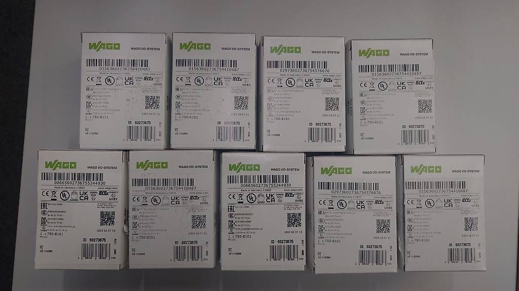 Wago Componenti elettronici: WAGO Controller PFC100 (750-8101); 2x Ethernet – Nuovo e nell'imballaggio originale da Neuenkirch venduto da PreppieSunshine 3