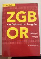 ZGB OR Kaufmännische Ausgabe 19. Auflage 2022/23