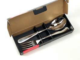 ALESSI NUOVO MILANO Servierbesteck ETTORE SOTTSASS 2tlg