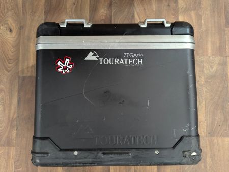 Touratech Koffer 45 Liter, eloxierte Variante des ZEGA Pro
