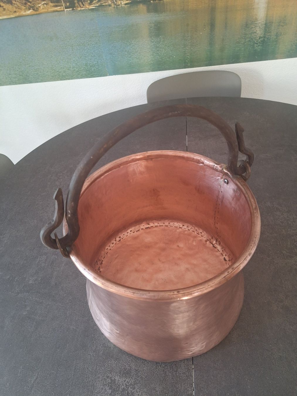 Töpfe: CHAUDRON Cuivre 10l. – Gebraucht aus Val-d'Illiez von illiez 1