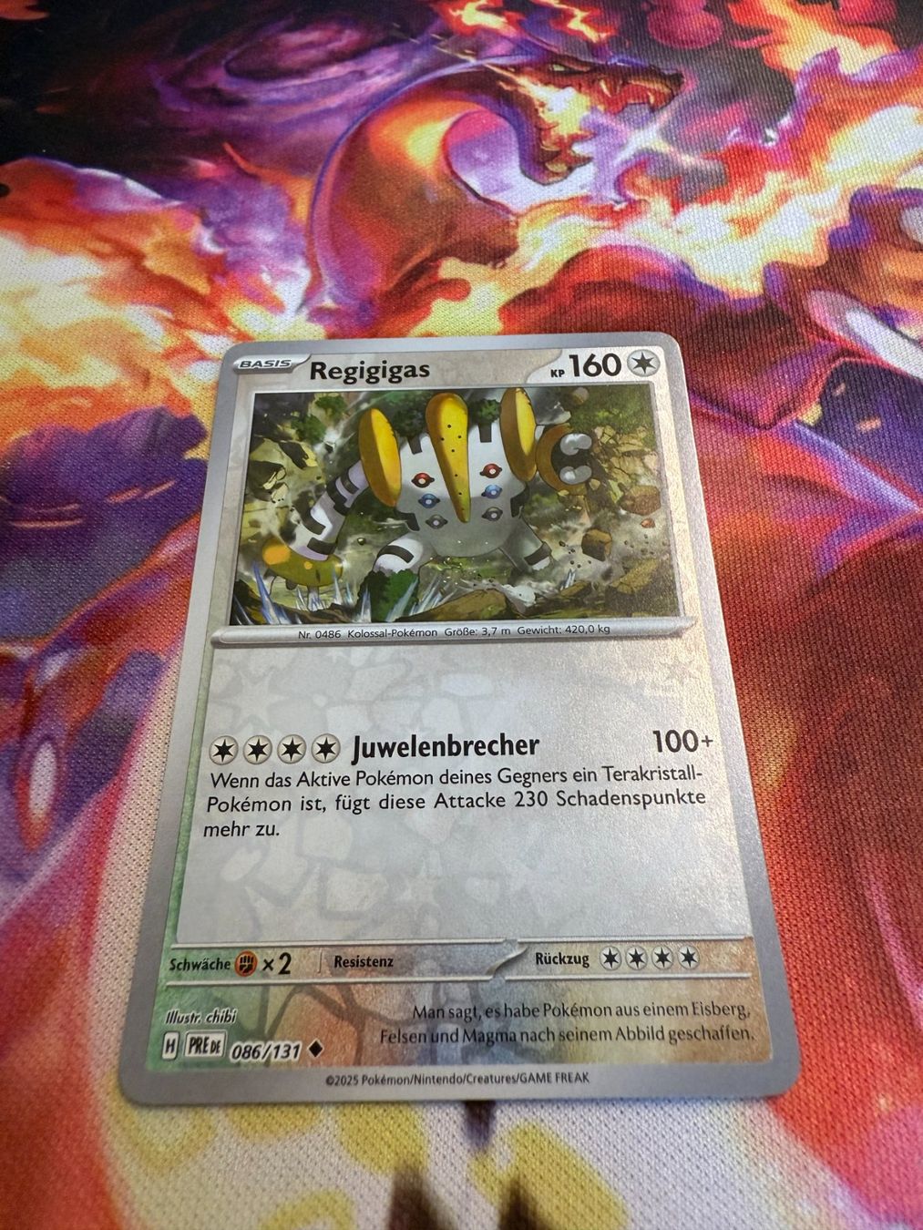 Pokémon Carte collezionabili: Regigigas (PRE 086) / Reverse Holo – Nuovo (secondo la descrizione) da Bülach venduto da CherryBlu