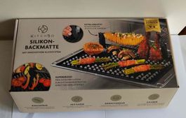 KitchBo Silikon-Backmatte schwarz neu & originalverpackt