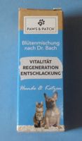 Hunde Bachblüten Vitalität Regeneration Paws&Patch 10g - Neu