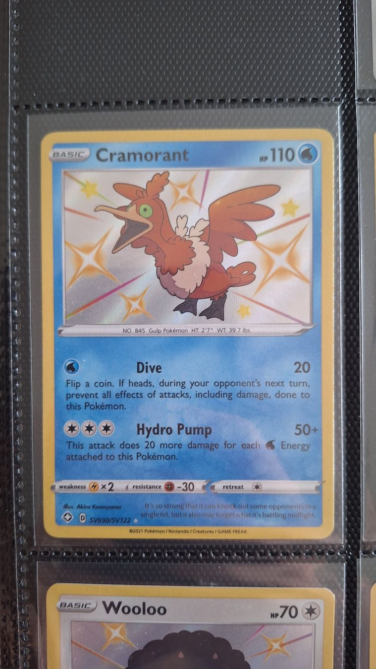 Pokémon Cartes à collectionner: Cramorant - Shining Fates – D'occasion à Altstätten SG par GGsGameshop