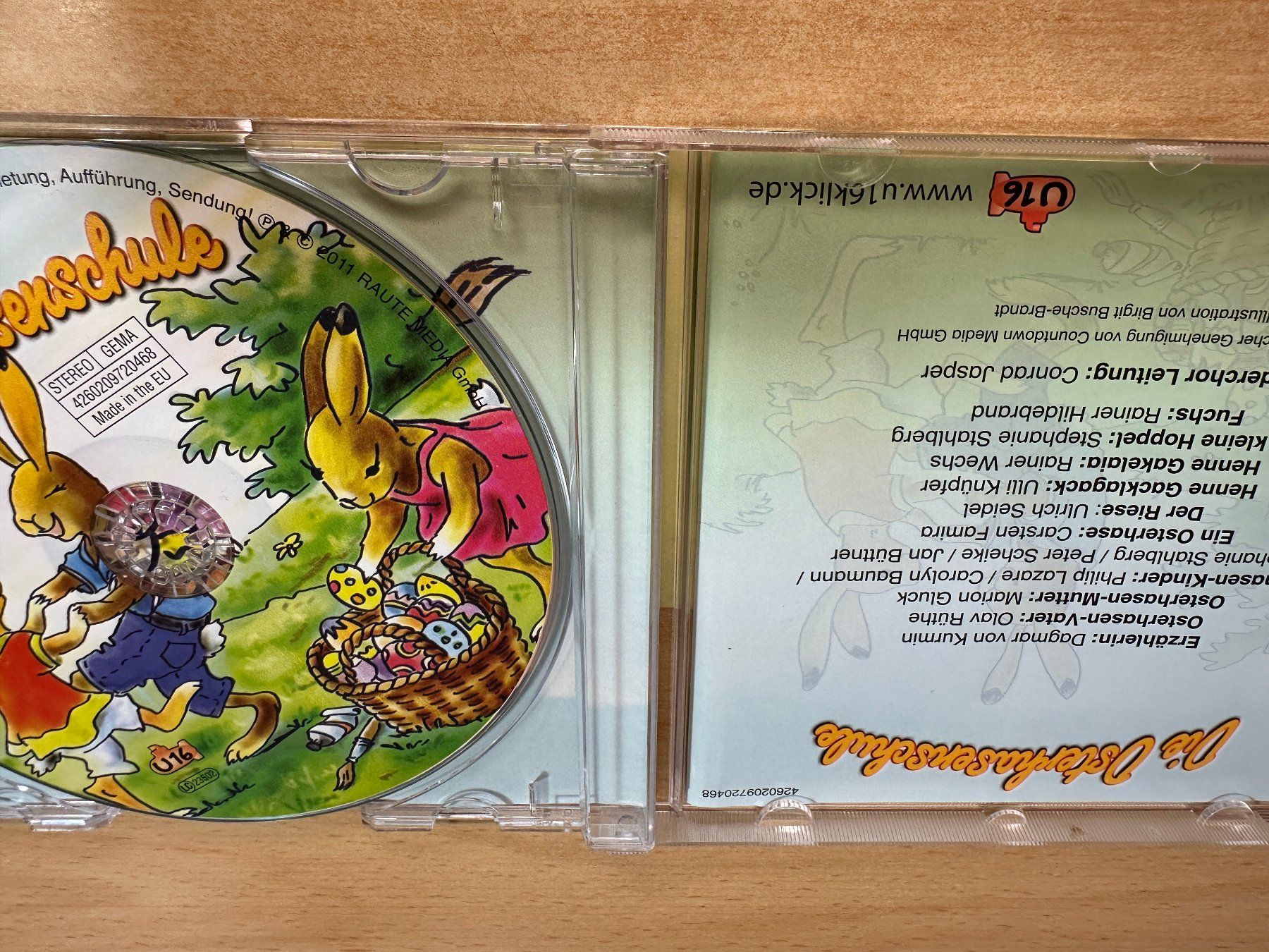 CD: P9 Jan H. Parcsetich - Die Osterhasenschule – Usato da Rikon im Tösstal venduto da Alpenmutz 2