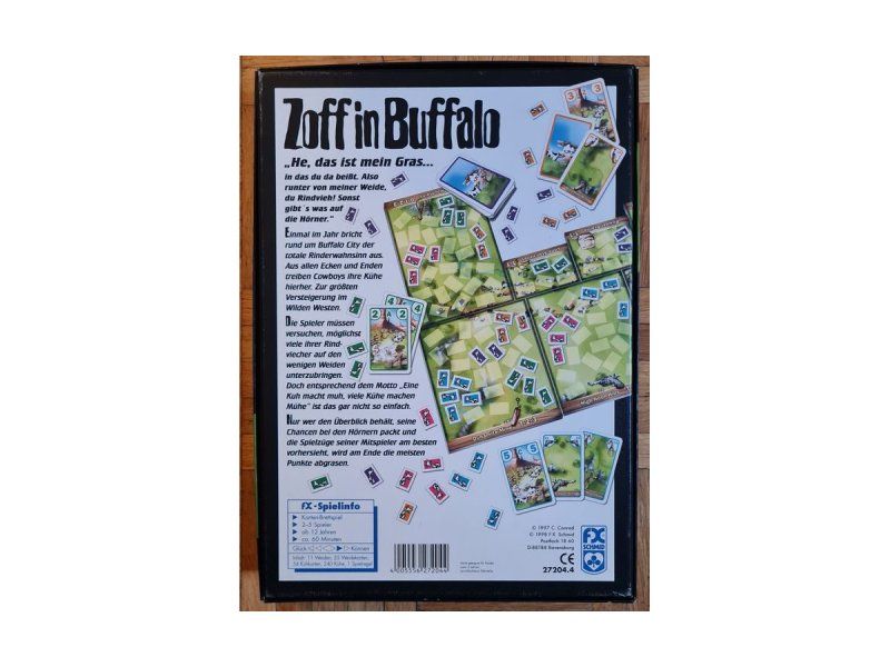 Jeux: Brettspiel "Zoff in Buffalo" – D'occasion à Zürich par Desmond01 1