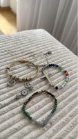 Schmuck-Set: Diverse Halsketten und Armbänder, Modeschmuck