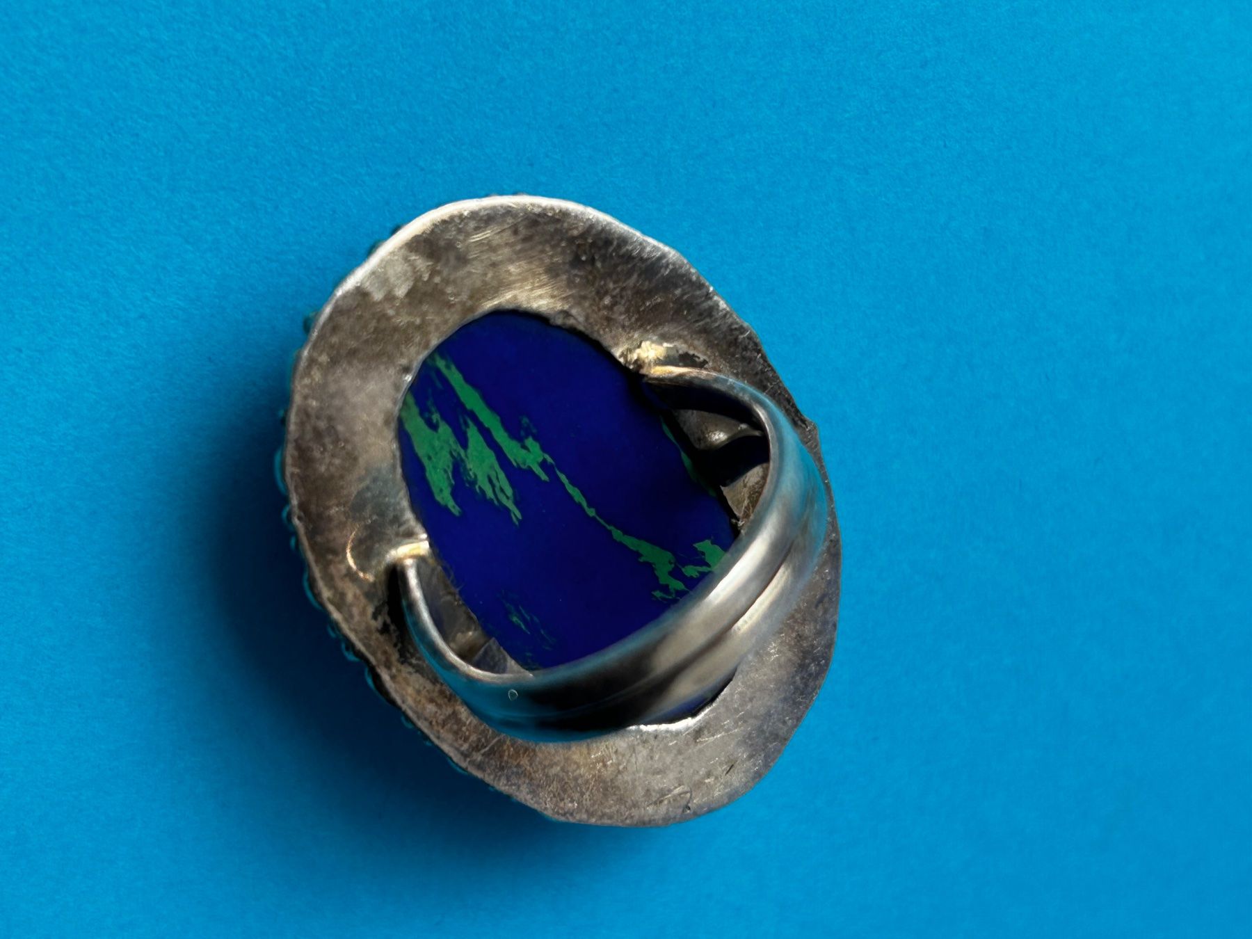 Anelli: Silberring blauer Stein (Gr. 53) – Usato da Laufen venduto da Bellavitaboom 3