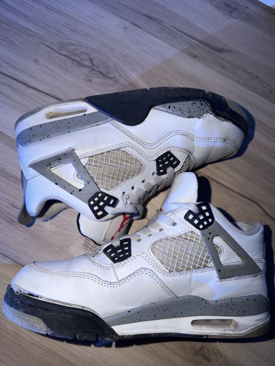 Herrenschuhe: Nike Air Jordan 4 White Cement sneakers acceptable – Gebraucht aus Alten von bea_z7mk 4