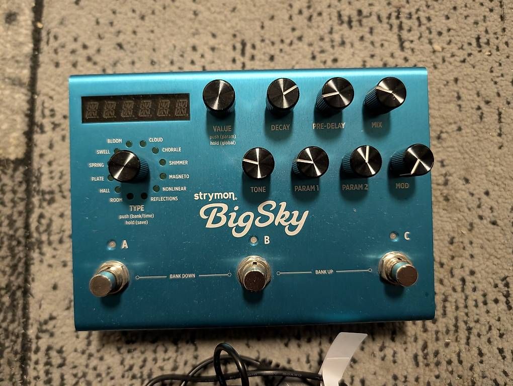 Strumenti musicali: Strymon Big Sky Effekt Pedal  – Usato da Zürich venduto da Flvr 1