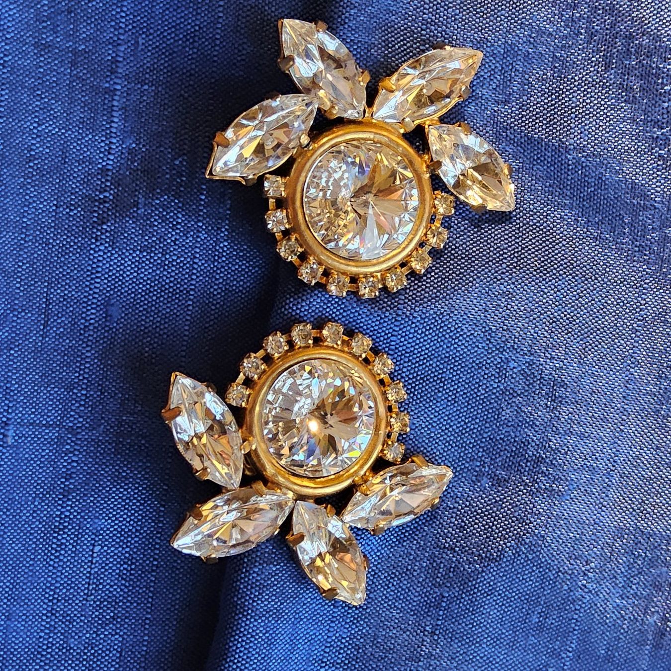 Ohrringe & -stecker: Vintage Top Strass Ohrclips ca 1940-50 – Gebraucht aus Zürich von helsan 5
