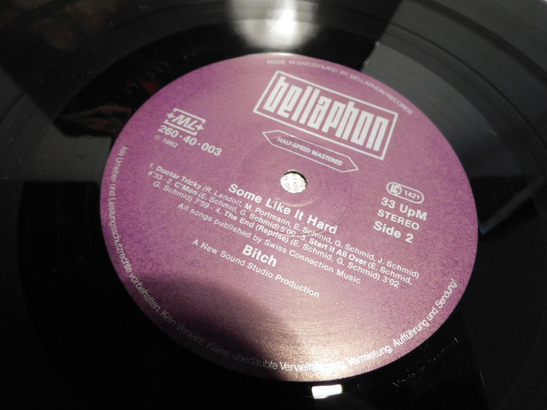 Dischi in vinile: LP Schallplatte - Bitch - Some Like it Hard 1982 – Usato da Sursee venduto da 76 1