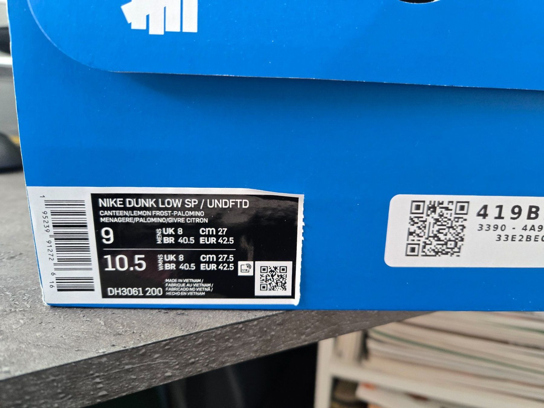 Nike Scarpe da uomo: Nike dunk low sp Undefeated Canteen Dunk vs.AF1 Pack – Nuovo e nell'imballaggio originale da Muttenz venduto da doudard 5