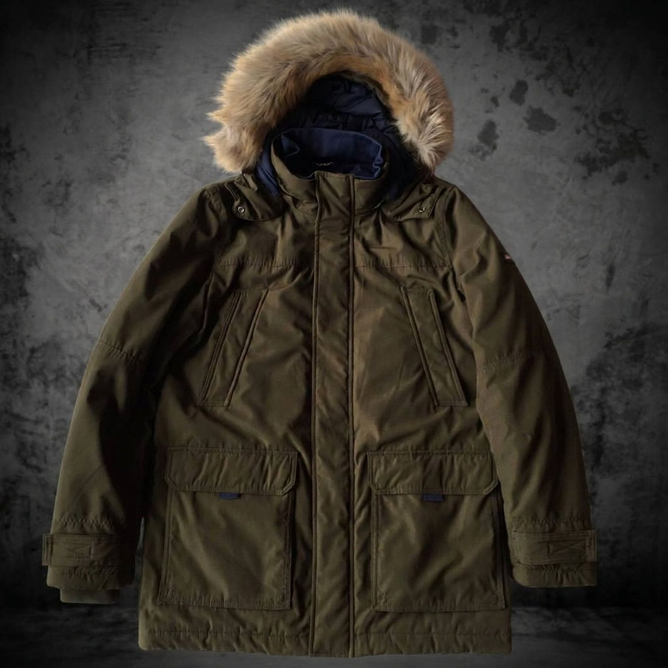Tommy Hilfiger Manteaux: Jacket Tommy Hilfiger Technical Down Parka Green Men L – D'occasion à Genève par ang_7j7j 1