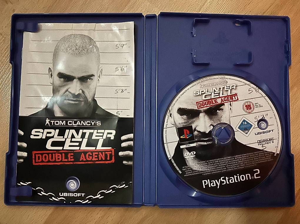 Giochi: Splinter Cell: Double Agent PS2 - Jeu d'action et d'espio... – Usato da Echandens venduto da garfield114 2