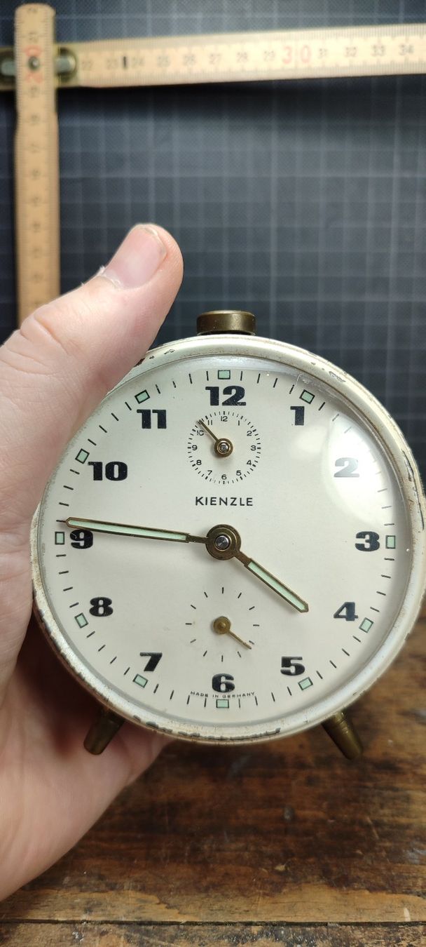 Kienzle Wecker: Wunderschöner alter Wecker Nr40 Kienzle – Gebraucht aus Gelterkinden von MYSTOREFORYOU4460 7