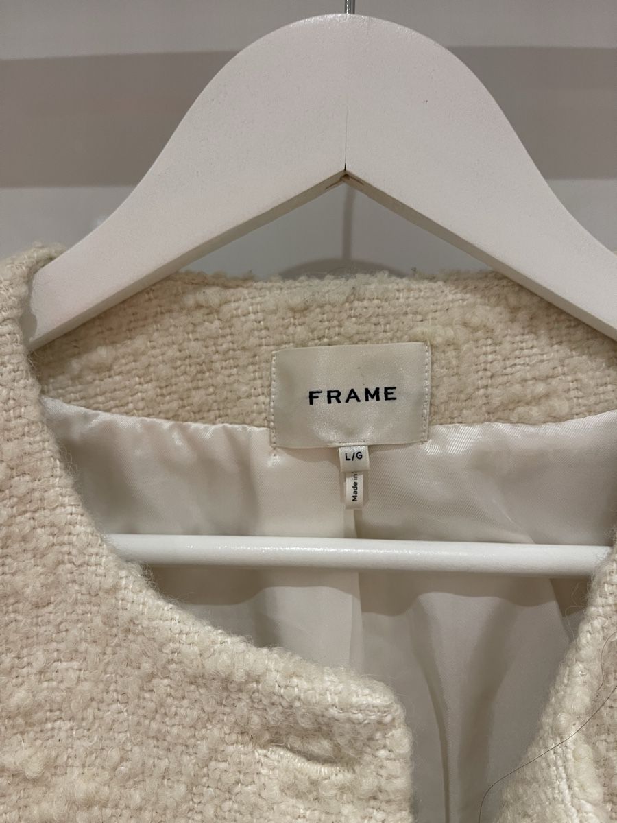 Giacche: FRAME Boucle Jacke, Grösse L – Usato da Mauren venduto da toppiloppi 2
