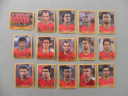 Panini Fussball WM Südafrika 2010 Portugal 15 Stück 543 - 61