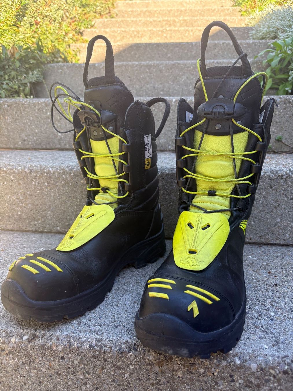 Haix Scarpe da uomo: Haix Feuerwehrstiefel "Fire Eagle" – Nuovo (secondo la descrizione) da Basel venduto da Retosch_ 1