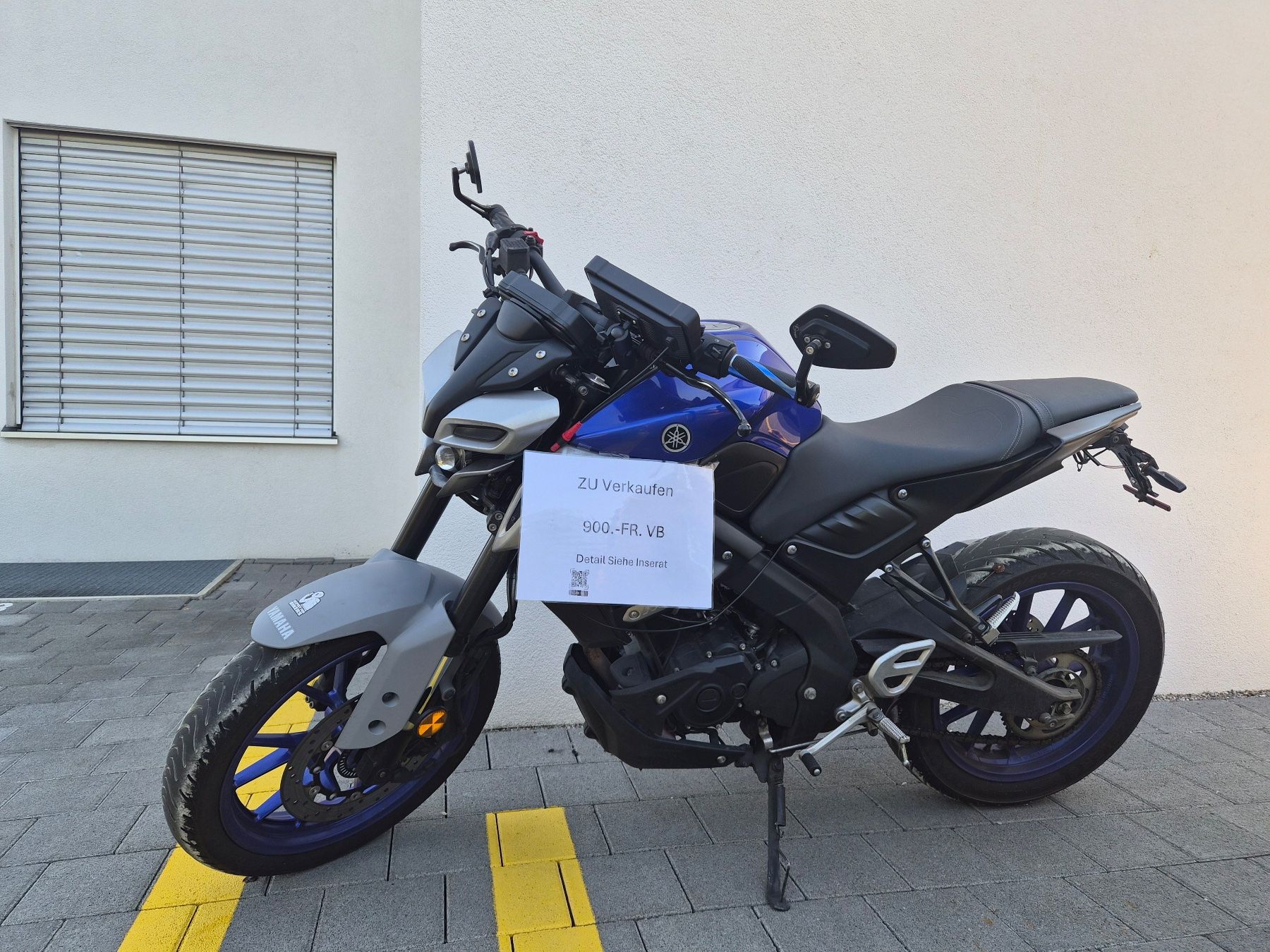 Yamaha Strasse: MT-125 Blau – Gebraucht aus Pratteln von Andi_97 1
