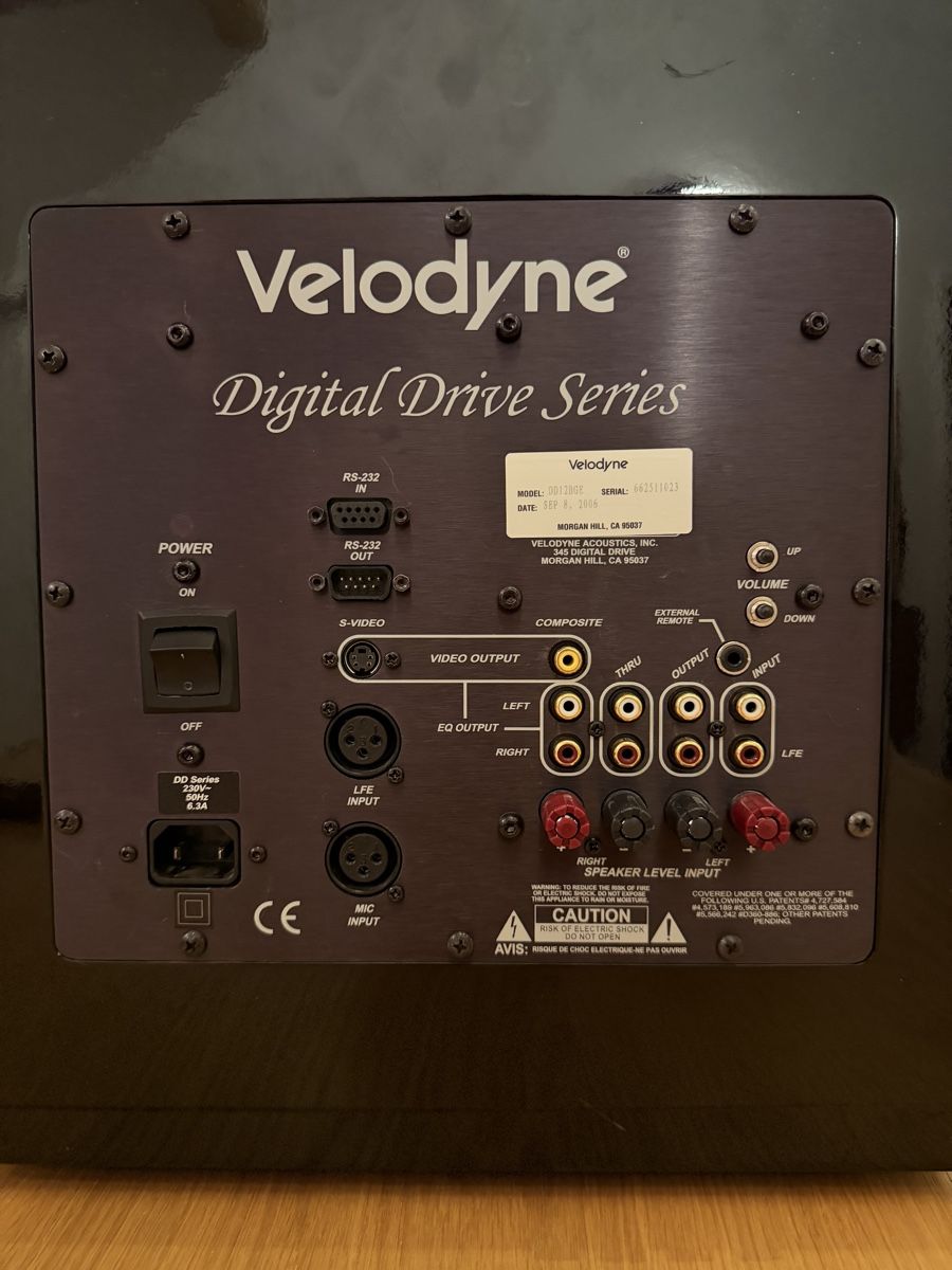 Haut-parleurs: Subwoofer / caisson de basse Velodyne DD12 – D'occasion à Founex par Pietsarak 3