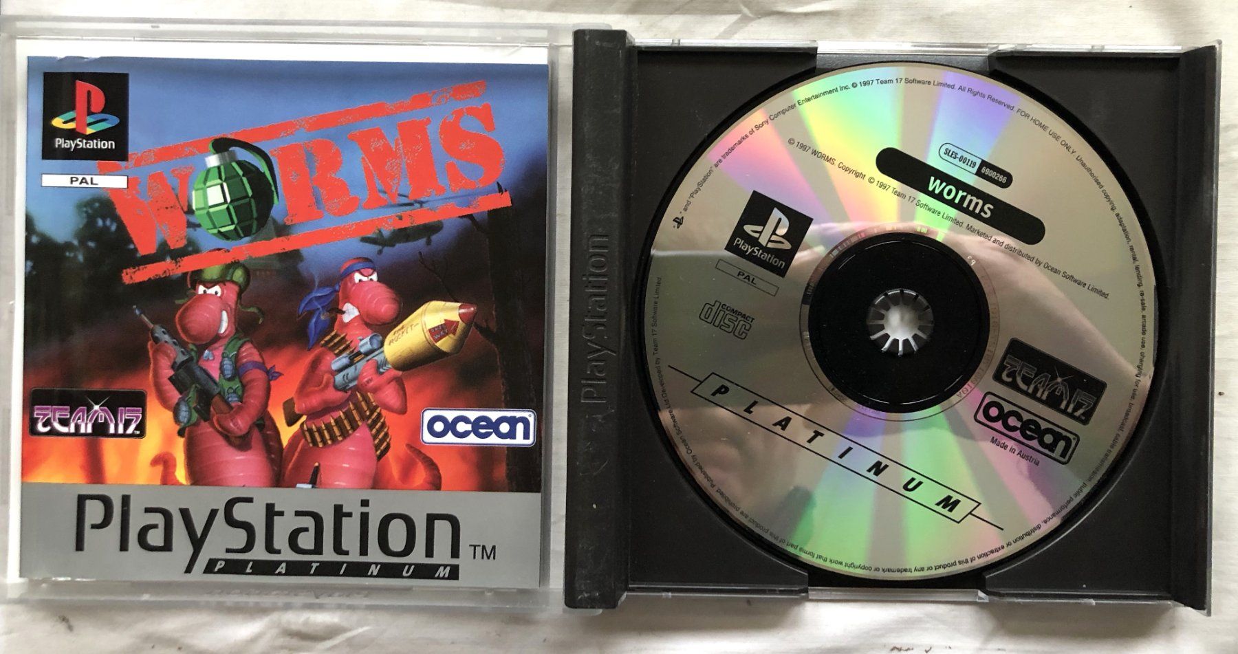 Giochi: Playstation 1 - WORMS – Usato da Schaffhausen venduto da durruti 1