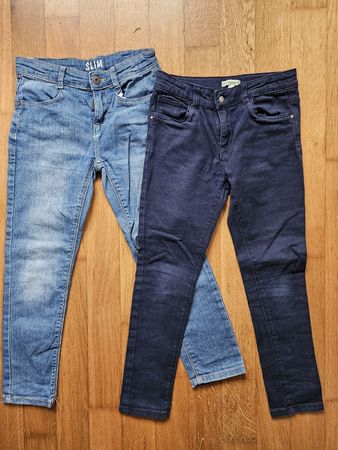 Hosen Jeans für Mädchen 120 / 128