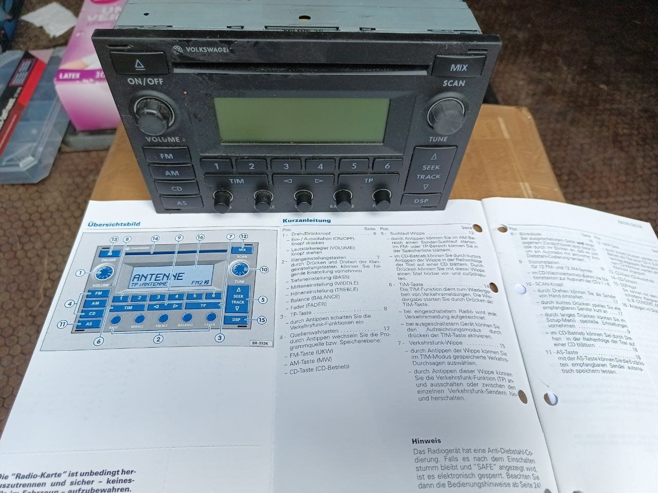 Radio: Delta6 Radio vw – Usato da Gudo venduto da dispo3 1