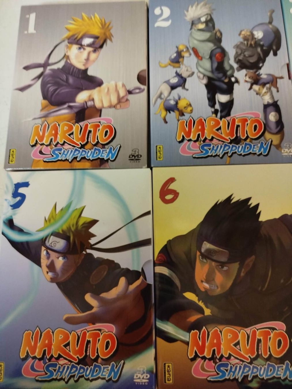 Tutti i DVDs: Dvd  Naruto Shippuden  1-8 – Usato da La Chaux-de-Fonds venduto da Emmaus2300CDF 2