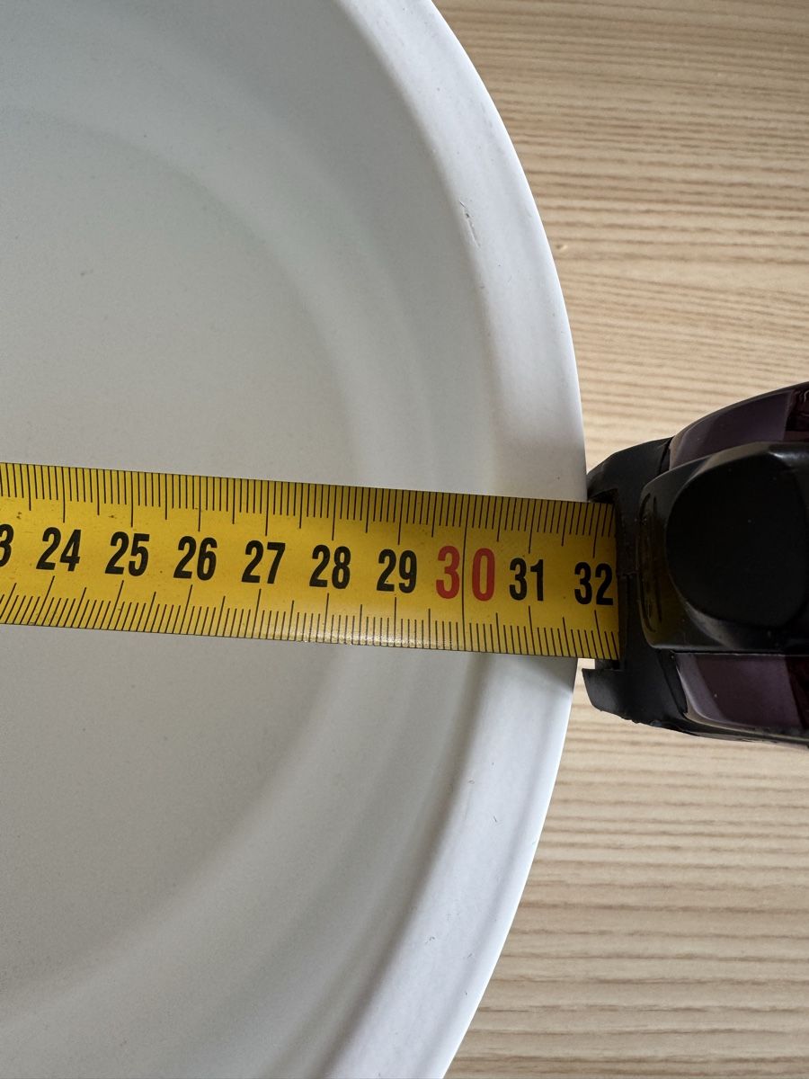 Plateaux: Plat blanc diam. 32 cm bon état – D'occasion à Veyrier par kimedovapa 3