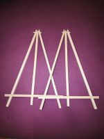 Holz Staffelei 2er Set 34cm (1x gebraucht)