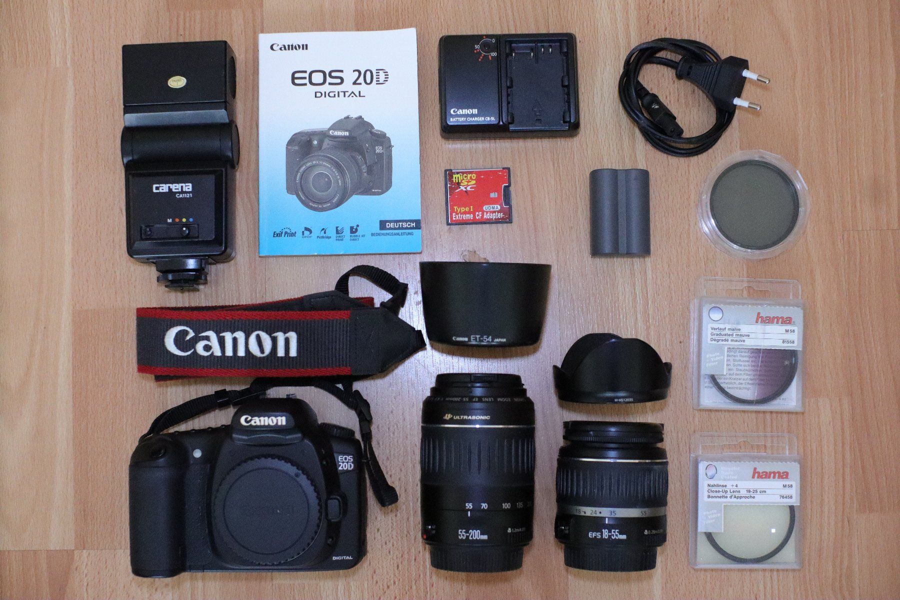 Canon Kamera: Canon EOS 20D Komplettset, mit 2 Objektiven. Ab 1 chf – Gebraucht aus Uzwil von Kriceuk