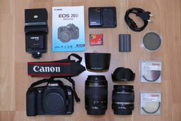 Canon EOS 20D Komplettset, mit 2 Objektiven. Ab 1 chf