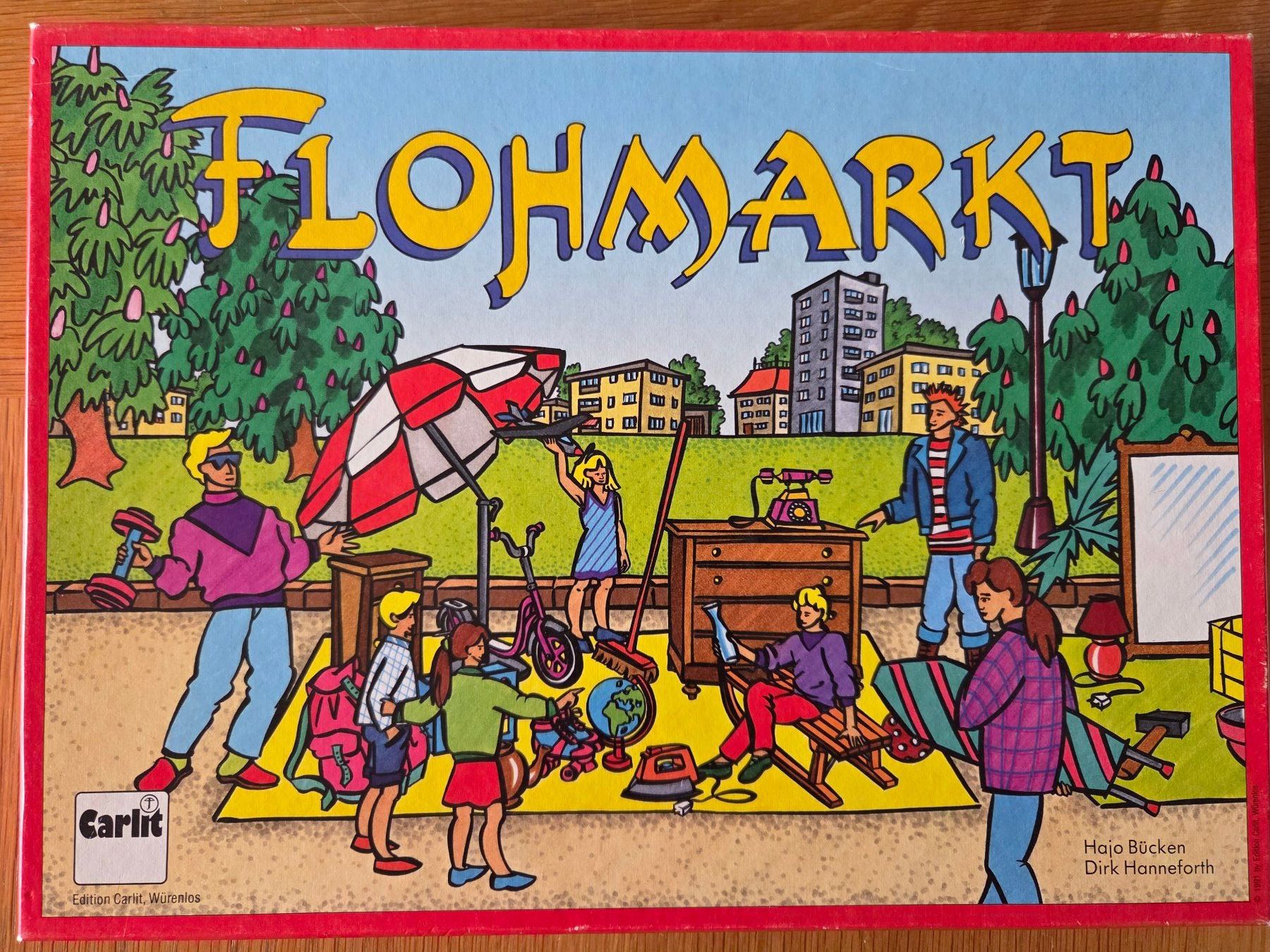 Carlit Spiele: Brettspiel FLOHMARKT – Gebraucht aus Gossau SG von tenerife11