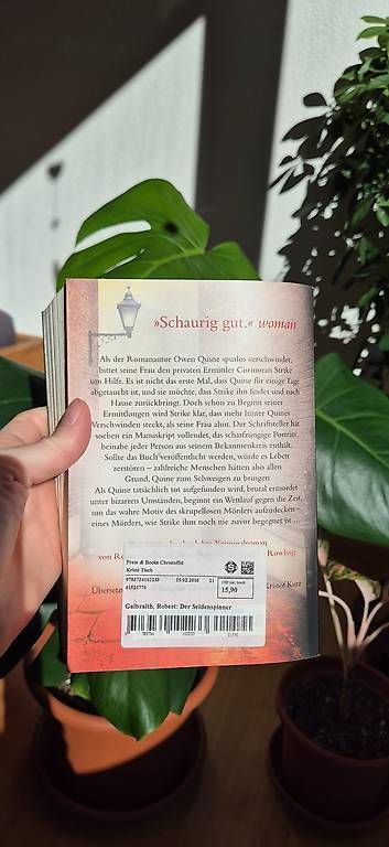 Bücher: Robert Galbraith  Der Seidenspinner – Gebraucht aus Bern von smichi 2