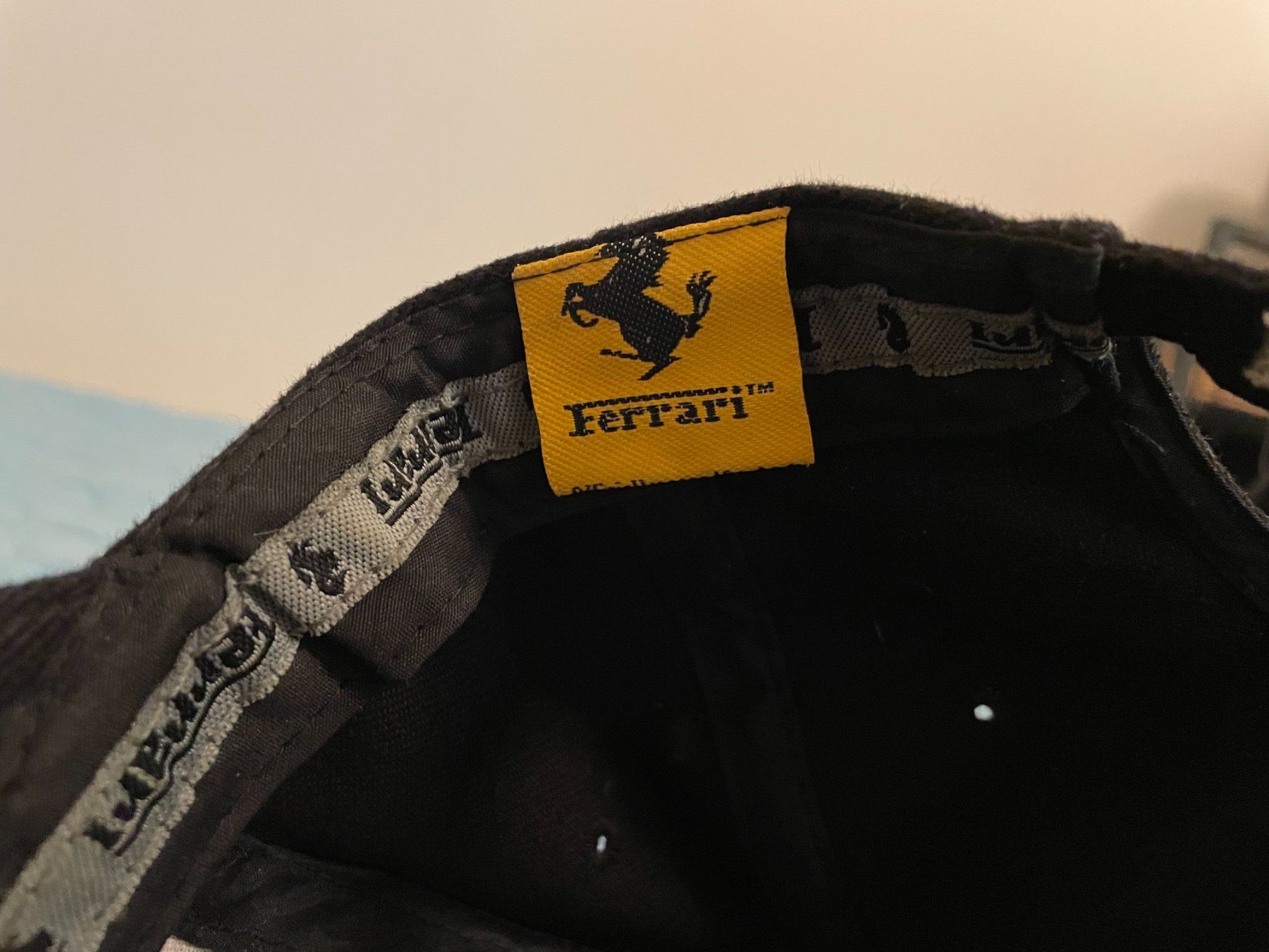 Hüte, Mützen & Caps: Ferrari - Vintage Black Cap – Neu (gemäss Beschreibung) aus Chiasso von Er_Mon 4