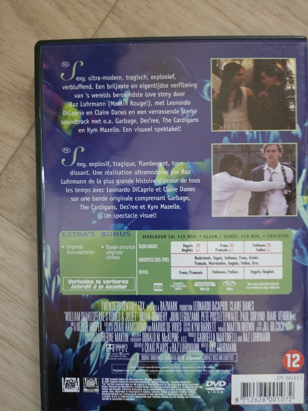 Alle DVDs: DVD Roméo + Juliette - Leonardo DiCaprio – Gebraucht aus La Joux FR von car_ck96 2