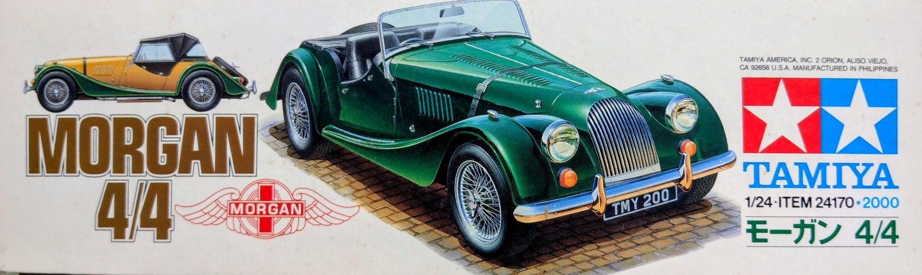 Tamiya Modellautos: Tamiya 70's Morgan 4/4 Cabrio #24170 – Neu und originalverpackt aus Châtillens von rei_y82w 4