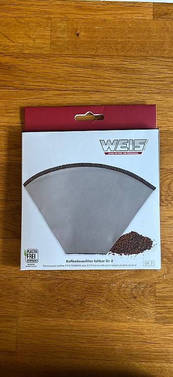 Altro per la casa: Kaffeedauerfilter Gr. 2, WEISS, neuwertig & originalverpackt – Nuovo (secondo la descrizione) da Zürich venduto da nad_52mr