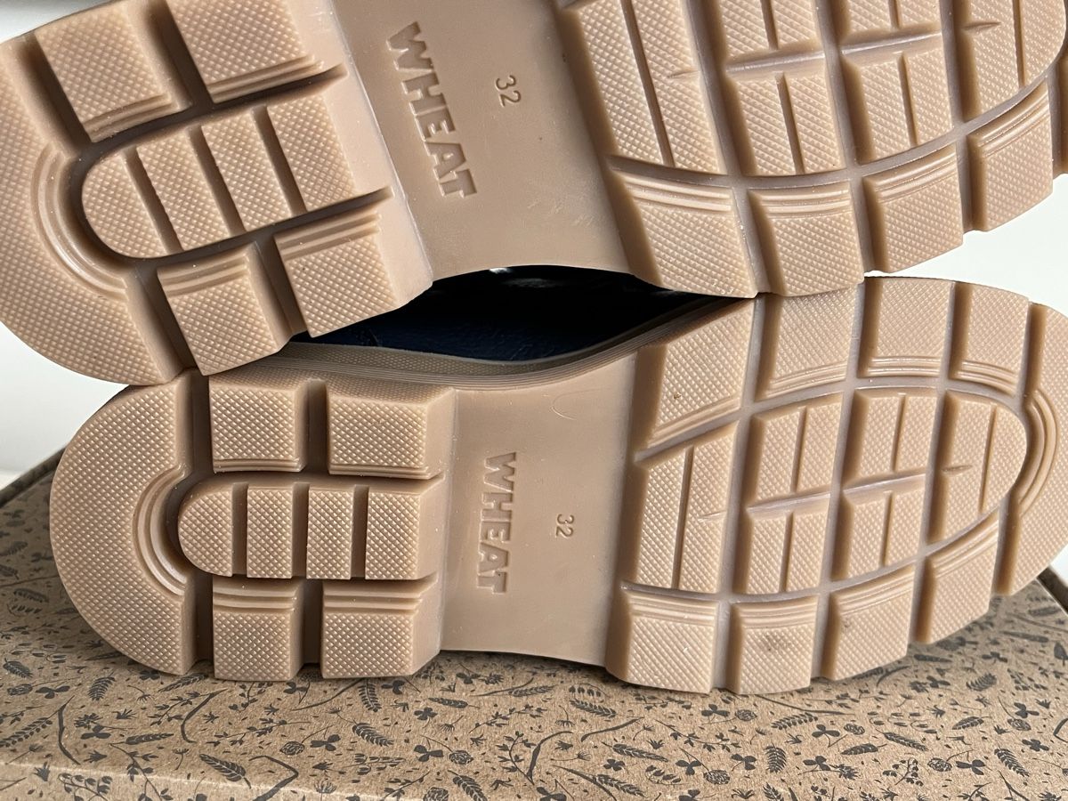 Wheat Scarpe da uomo: Warme Schuhe Wheat Gr.32 Leder – Nuovo e nell'imballaggio originale da Meilen venduto da Exclusive00 5