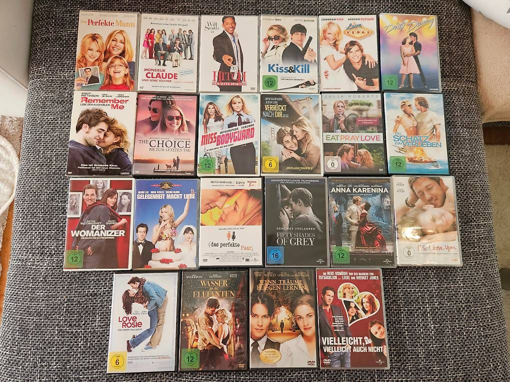 Tutti i DVDs: Dvd Liebesfilme 22stk – Usato da Blankenburg venduto da kat_hx7f