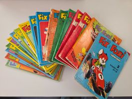 Fix & Foxi Sammelband Konvolut, 17Stk., Z1-2 bis 3